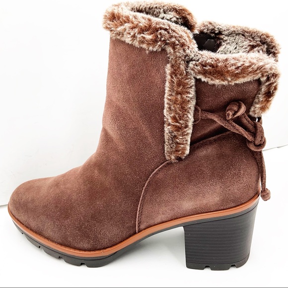 🆕{Naturalizer} Valene Leather Waterproof Boots - Picture 4 of 14